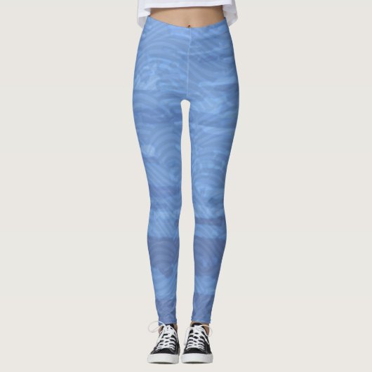 Leggings Légendes d'eau bleue (Devant)