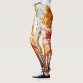 Leggings Légendes des bouleaux d'automne (Gauche)