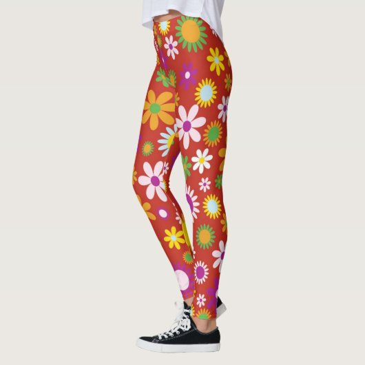 Leggings Légendes des femmes de Flower Power (Gauche)