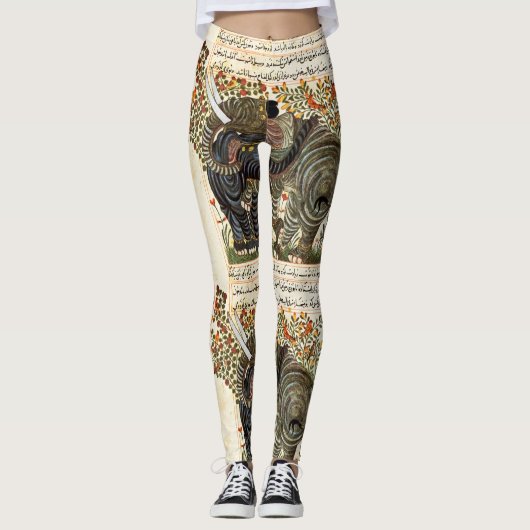 Leggings Légendes des femmes éléphantes (Devant)