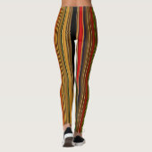 Leggings Légendes des femmes rayées (Dos)
