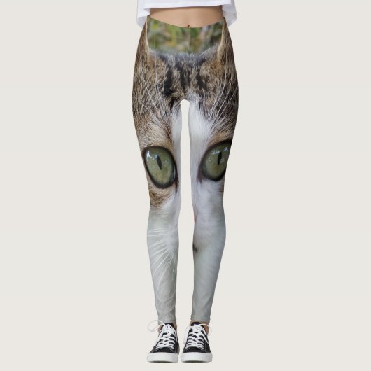 Leggings Légendes des yeux de chat (Devant)