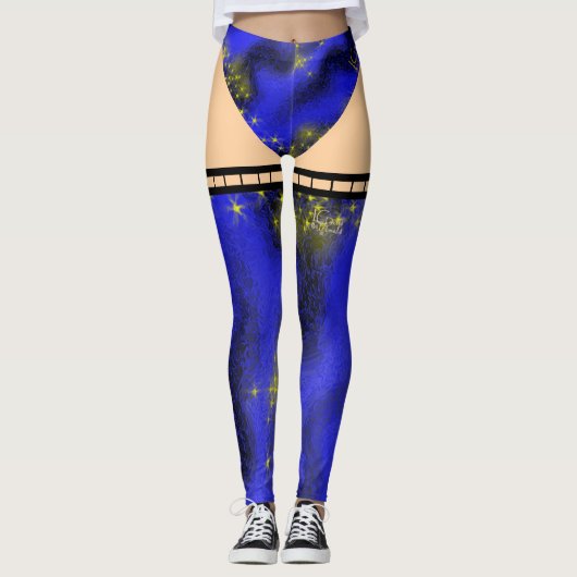 Leggings Légendes d'illusion (Devant)