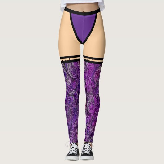 Leggings Légendes d'illusion (Devant)