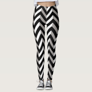 Leggings Légendes d'illusion géométrique optique Chevron
