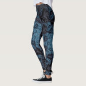 Leggings Légendes d'image fractales (Gauche)