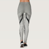 Leggings Légendes d'image motif d'araignée noire (Dos)