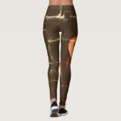 Leggings Légendes d'impression Abstraites (Dos)