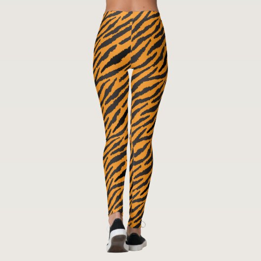 Leggings Légendes d'impression de tigres (Dos)