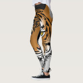 Leggings Légendes d'impression de tigres (Gauche)