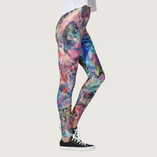Leggings Légendes d'impression multicouleurs (Droite)