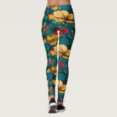 Leggings Légendes d'impression Paradise (Dos)
