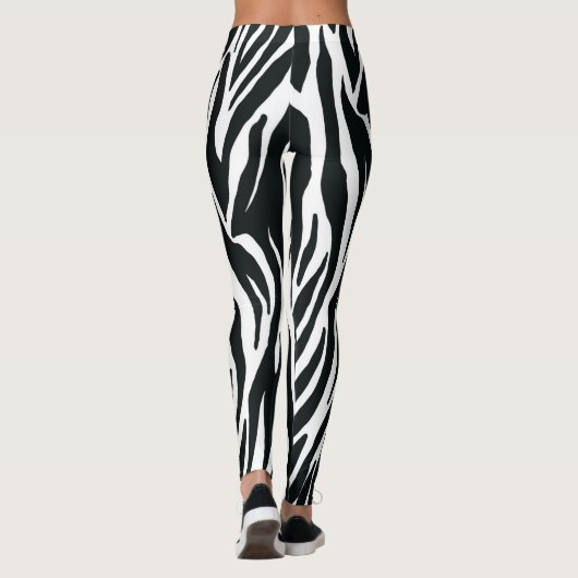 Leggings Légendes d'impression Zebra (Dos)