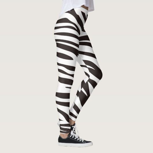 Leggings Légendes d'impression Zebra (Droite)