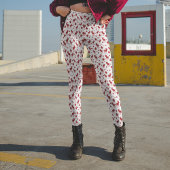 Leggings Légendes d'orignaux et de feuilles d'érable du Can