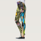 Leggings Légendes du concepteur de distorsion spatiale (Gauche)