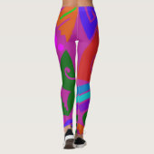 Leggings Légendes du concepteur unique (Dos)