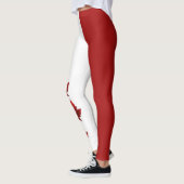 Leggings Légendes du drapeau canadien Pantalons de souvenir (Gauche)