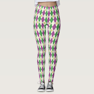 Leggings Légendes du Jacquard Mardi Gras