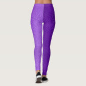 Leggings Légendes élégantes et violettes dégradantes (Dos)