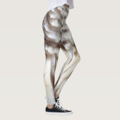 Leggings Légendes en cuir de hibou (Droite)