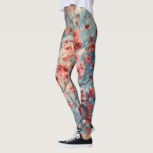 Leggings Légendes en fleurs d'Apple (Gauche)