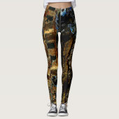 Leggings Légendes en or (Devant)