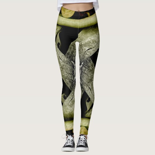 Leggings Légendes enchevêtrées (Devant)