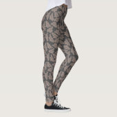 Leggings Légendes femmes de Mocha Leaf Designer (Droite)