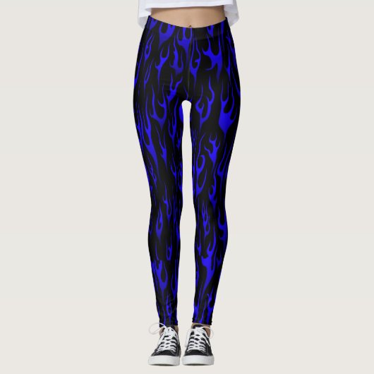 Leggings Légendes flammées (Devant)