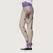 Leggings Légendes Fleurs sauvages d’aquarelle pour femmes (Gauche)