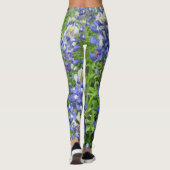 Leggings Légendes Fleurs sauvages de Bluebonnet Texas (Dos)