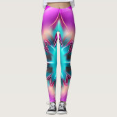 Leggings Légendes florales pour femmes (Devant)
