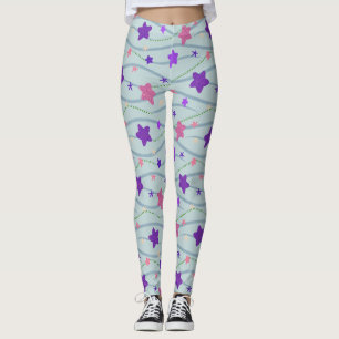 Leggings Légendes flottantes de poisson d'Amérique