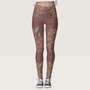 Leggings Légendes Foggy Rose