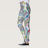 Leggings Légendes fractales (Gauche)