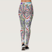 Leggings Légendes fractales (Dos)
