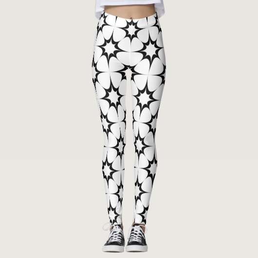 Leggings légendes géométriques (Devant)