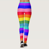 Leggings Légendes Gras Arc-en-ciel (Dos)