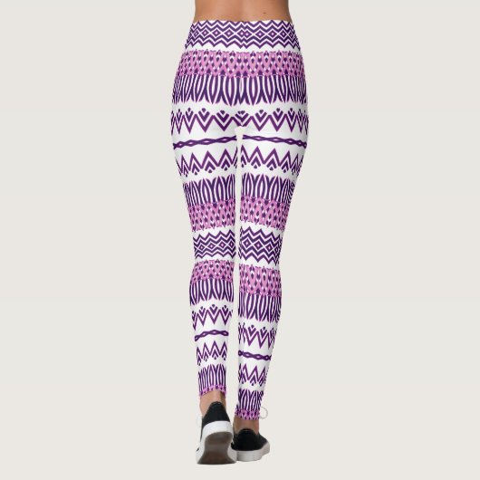 Leggings Légendes horizontales imprimées (Dos)