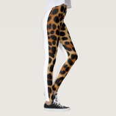 Leggings Légendes imprimées de la peau de Cheetah (Droite)
