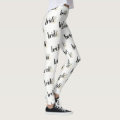 Leggings Légendes imprimées de mariée (Droite)