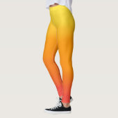 Leggings Légendes jaunes, oranges et rouges (Gauche)
