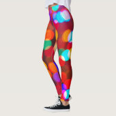 Leggings Légendes lumineuses colorées (Gauche)