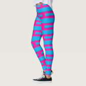 Leggings Légendes Magenta Tout-Sur-Impression (Gauche)