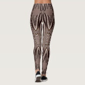 Leggings Légendes marron "Ratti_Creative_Arts" (Dos)