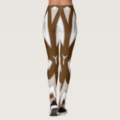Leggings Légendes marron "Ratti_Creative_Arts" (Dos)