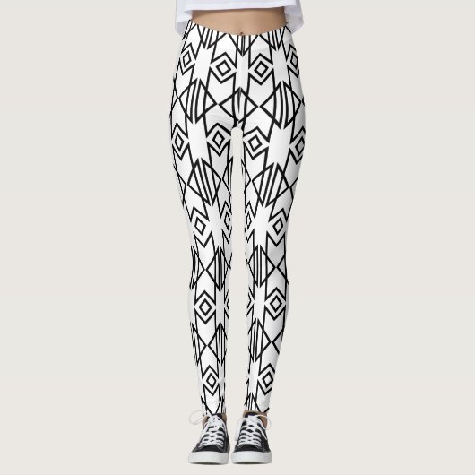 Leggings Légendes motifs aztèques pour la remise en forme s (Devant)