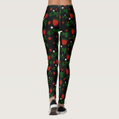 Leggings Légendes Motifs de fraises sauvages (Dos)