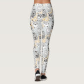 Leggings Légendes Motifs de hibou (Dos)